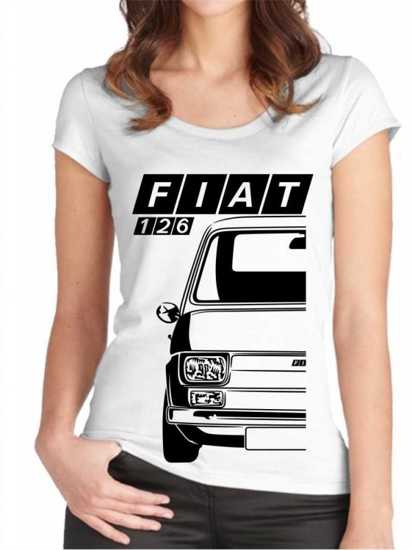Fiat 126 Moteriški marškinėliai