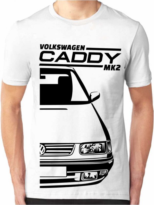 VW Caddy Mk2 9U Mannen T-shirt