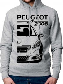Peugeot 2008 1 Férfi Kapucnis Pulóve