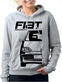 Fiat Seicento Damen Sweatshirt