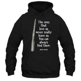 Sirius Black Quote Ανδρικά Φούτερ