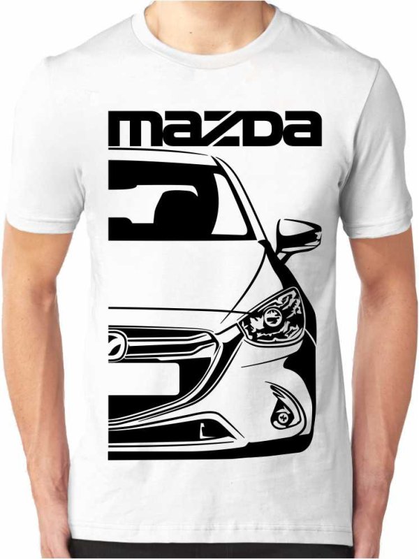 Mazda2 Gen3 Facelift 2023 Mannen T-shirt