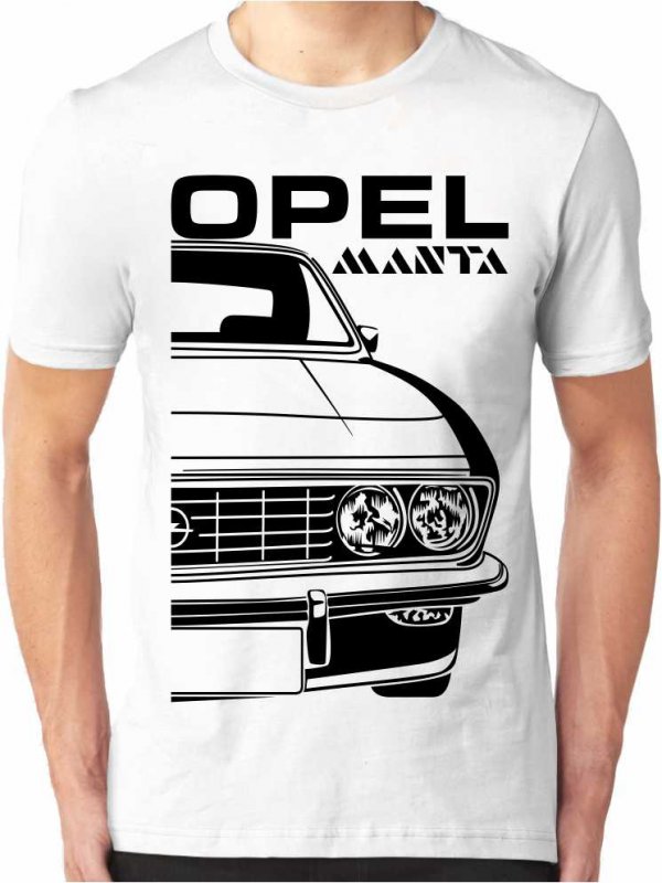 Opel Turbo Manta Vyriški marškinėliai