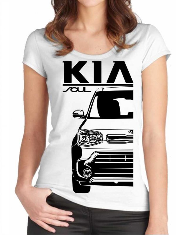 Kia Soul 2 Facelift Dames T-shirt