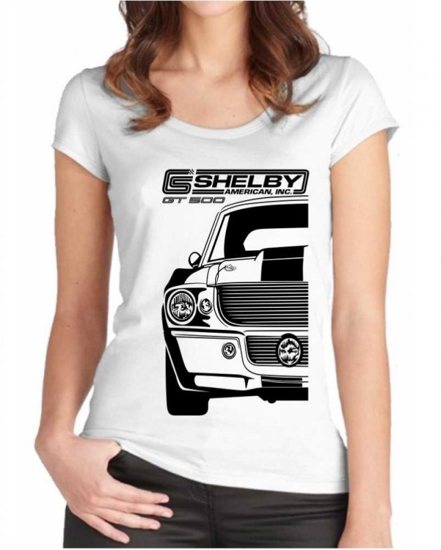 Ford Mustang Shelby GT500 Eleanor Dames T-shirt