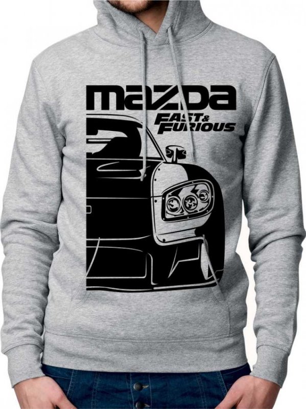 Mazda RX-7 FD VeilSide Fortune F&F Edition Vīriešu džemperis