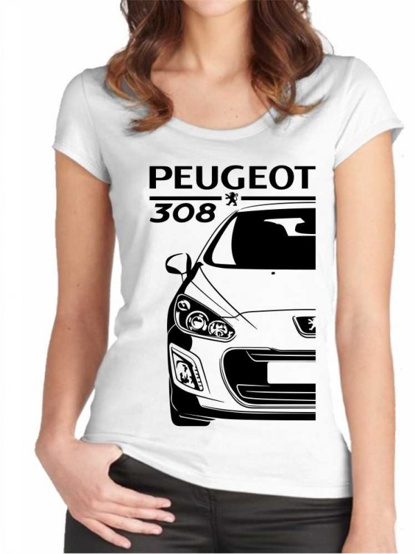 Peugeot 308 1 Facelift Dámske Tričko