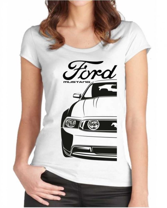 Ford Mustang 5 2010 Moteriški marškinėliai