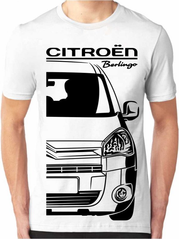 Citroën Berlingo 2 Mannen T-shirt