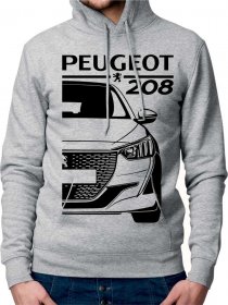 Peugeot 208 New Moški Pulover s Kapuco