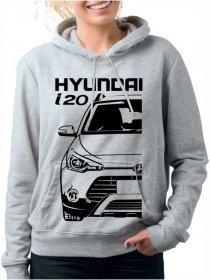 Hyundai i20 2016 Női Kapucnis Pulóver
