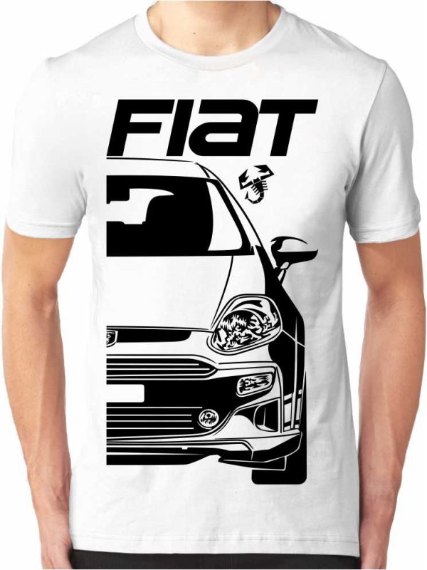 Fiat Abarth Punto Evo Pánsky Tričko