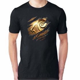 Aries sign  Мъжка тениска Ripped⠀