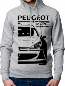 Peugeot 206 WRC Férfi Kapucnis Pulóve