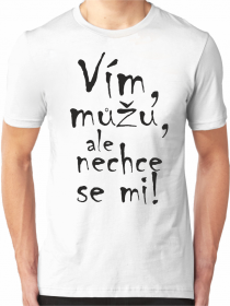 Vím můžu... Pánske Tričko
