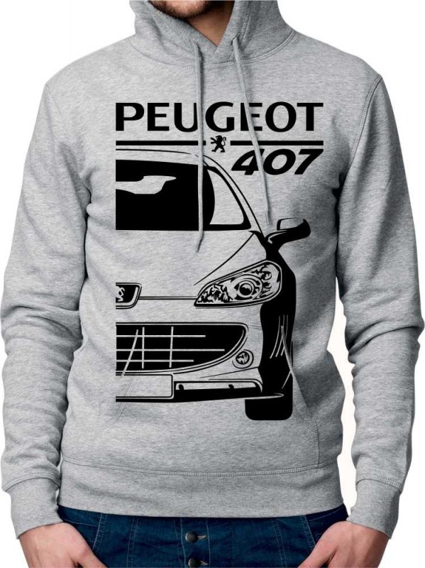 Peugeot 407 Coupe Herren Sweatshirt