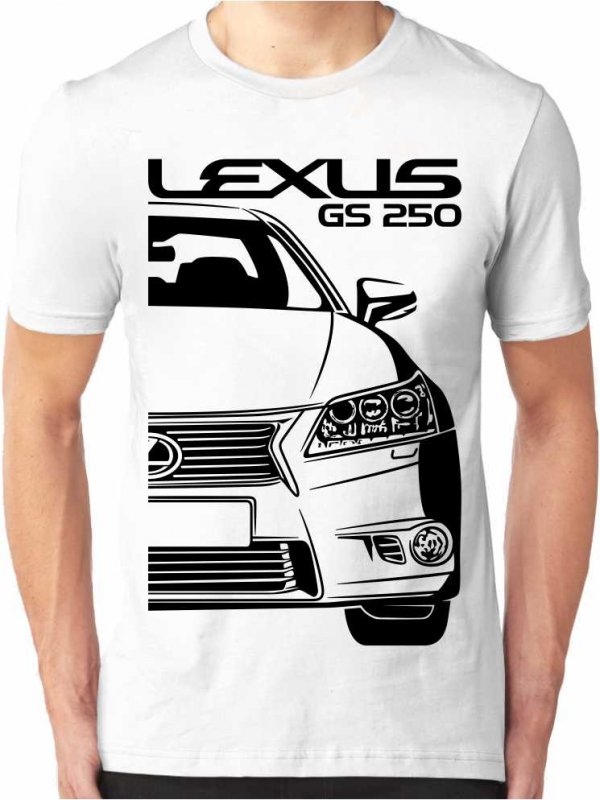 Lexus 4 GS 250 Facelift Heren T-shirt