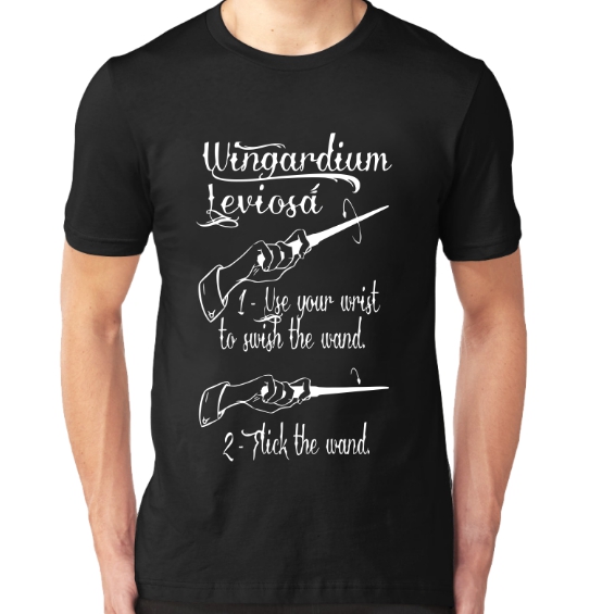 Wingardium Leviosa Instructions Koszulka męska