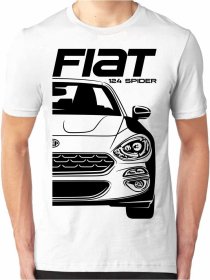 Fiat 124 Spider New Férfi Póló