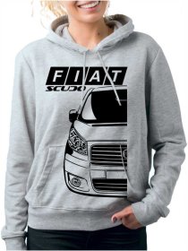 Fiat Scudo 2 Moški Pulover s Kapuco