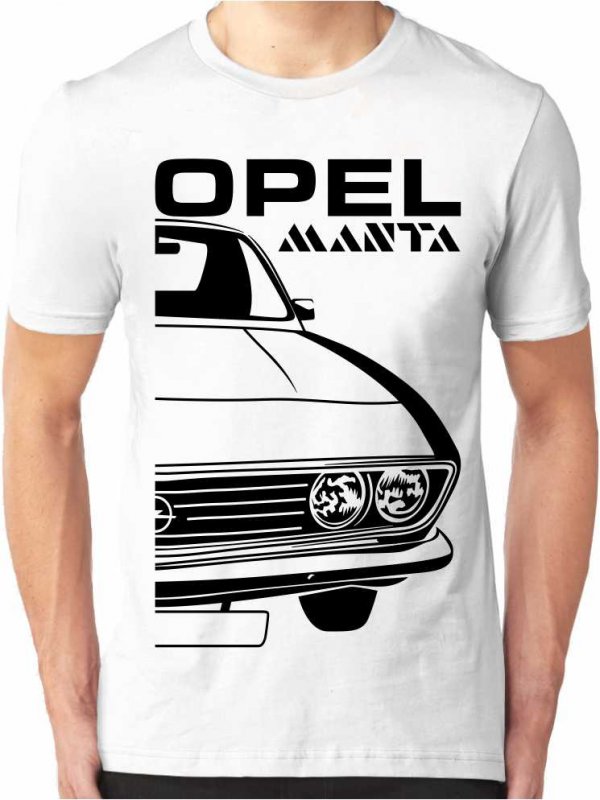 Opel Manta A Vyriški marškinėliai