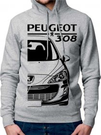 Peugeot 308 1 Férfi Kapucnis Pulóve