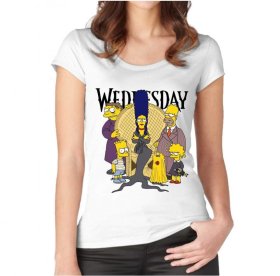 Maglietta Donna Wednesday Simpsons