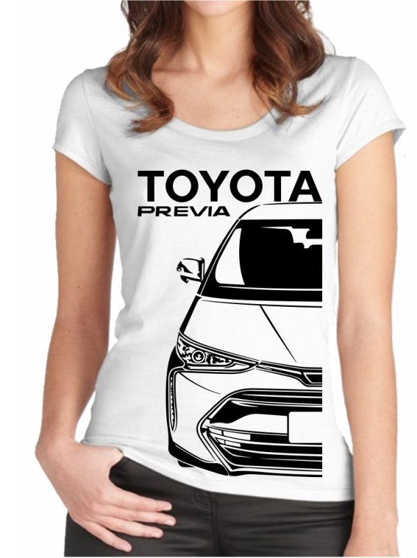 Toyota Previa 3 Facelift Dámske Tričko