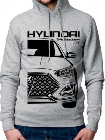 Hyundai Veloster N Moški Pulover s Kapuco