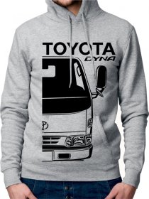 Toyota Dyna U200 Moški Pulover s Kapuco