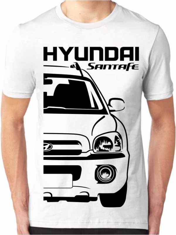 Hyundai Santa Fe 2006 Heren T-shirt