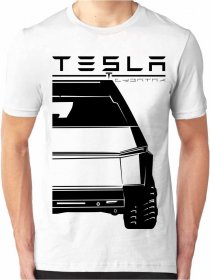 Tesla Cybertruck Pistes Herren T-Shirt
