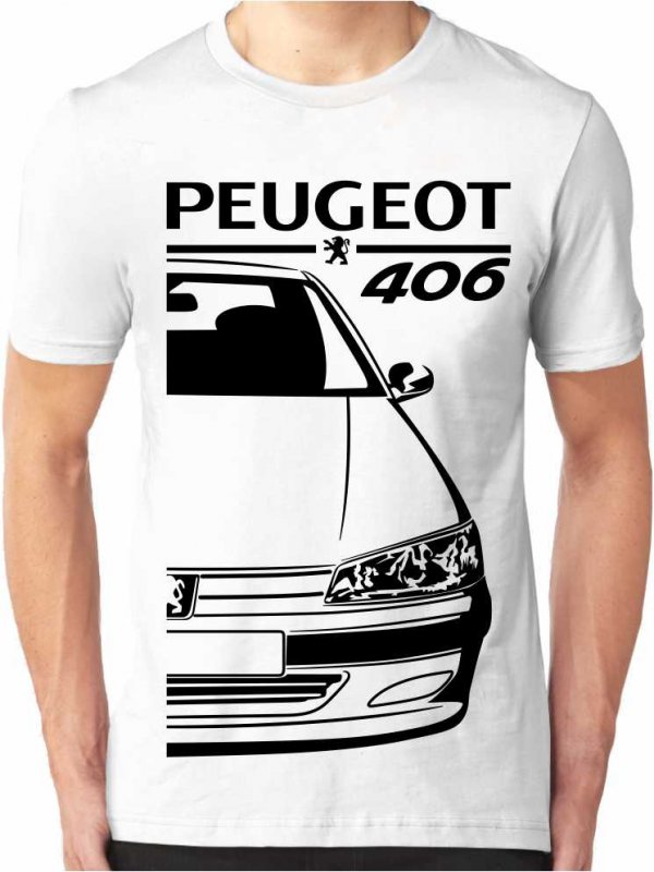 Peugeot 406 Vyriški marškinėliai