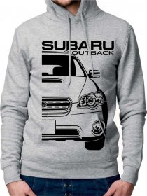 Subaru Outback 3 Moški Pulover s Kapuco
