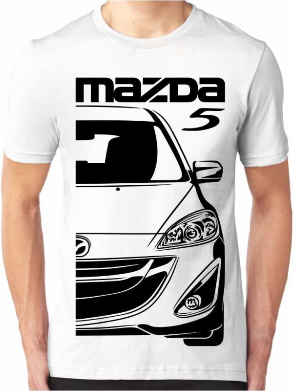 Mazda 5 Gen3 Vyriški marškinėliai