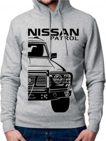 Nissan Patrol 4 Moški Pulover s Kapuco
