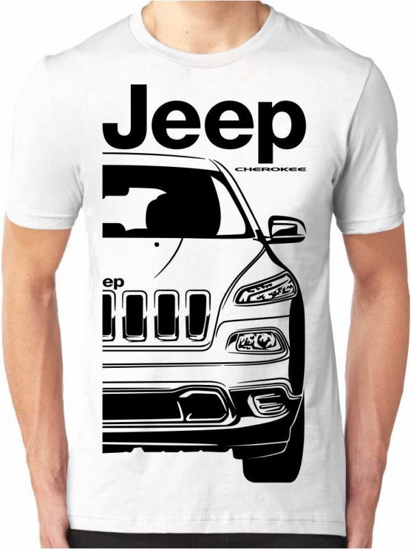 Jeep Cherokee 5 KL Vyriški marškinėliai