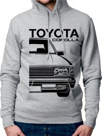 Toyota Corolla 4 Moški Pulover s Kapuco