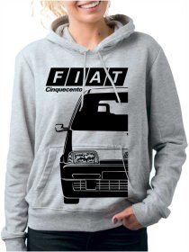 Fiat Cinquecento Női Kapucnis Pulóver