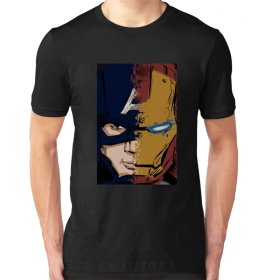 Koszulka Męska Captain & Ironman