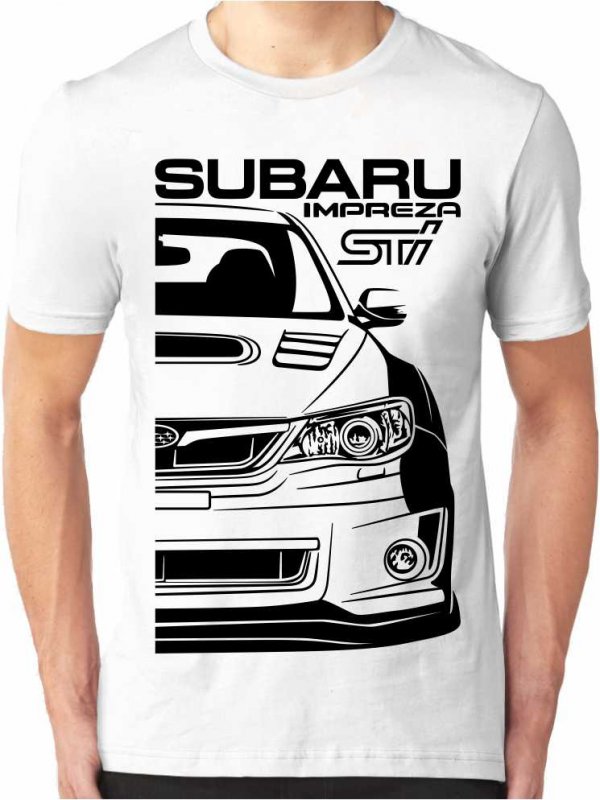 Koszulka Męska Subaru Impreza 3 WRX STI