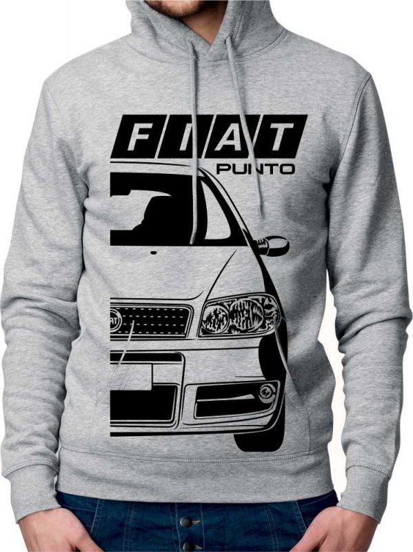 Fiat Punto 2 Facelift Herren Sweatshirt