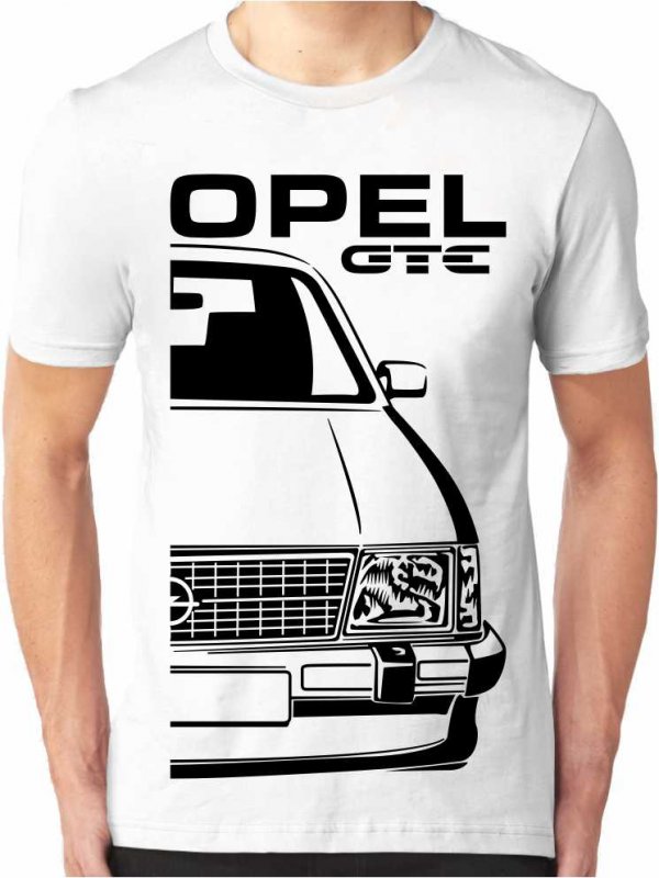 Opel Kadett D GTE Vyriški marškinėliai