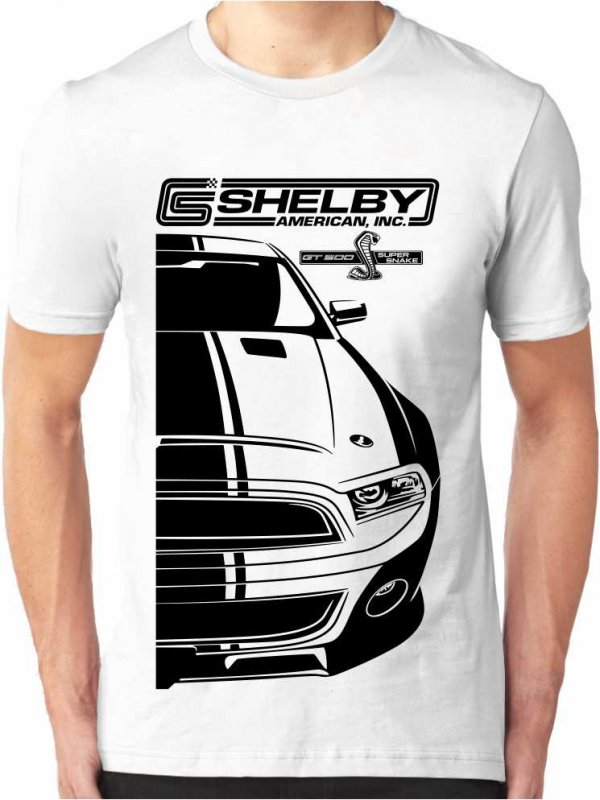 Ford Mustang Shelby GT500 Super Snake Herren T-Shirt