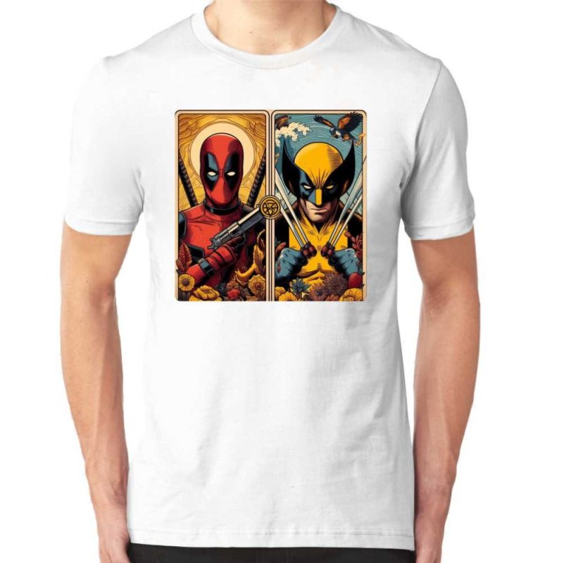 Tricou Bărbați Deadpool & Wolverine 2