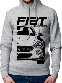 Fiat 124 Spider New Férfi Kapucnis Pulóve