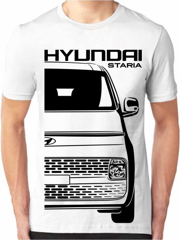 Hyundai Staria Mannen T-shirt