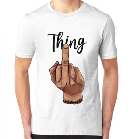Maglietta Uomo Wednesday thing middlefinger