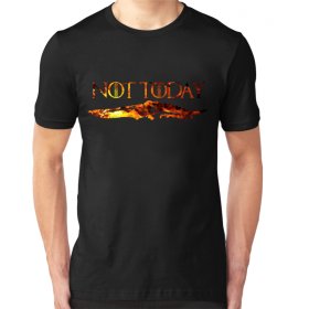 Koszulka Męska "Not Today Fire