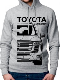 Toyota Land Cruiser J300 Moški Pulover s Kapuco